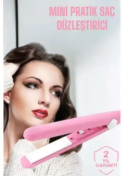 Elektriklenme Karşıtı Mini Saç Düzleştirici: Hafif ve Pratik Tasarımıyla Günlük Kullanım