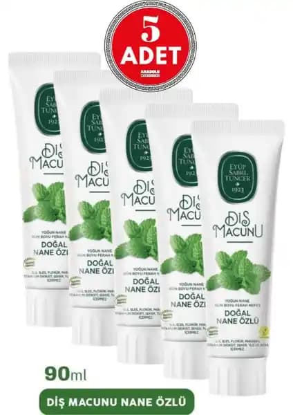 Eyüp Sabri Tuncer Nane Özlü Diş Macunu: Ferahlatıcı ve Etkili Ağız Bakım Ürünü