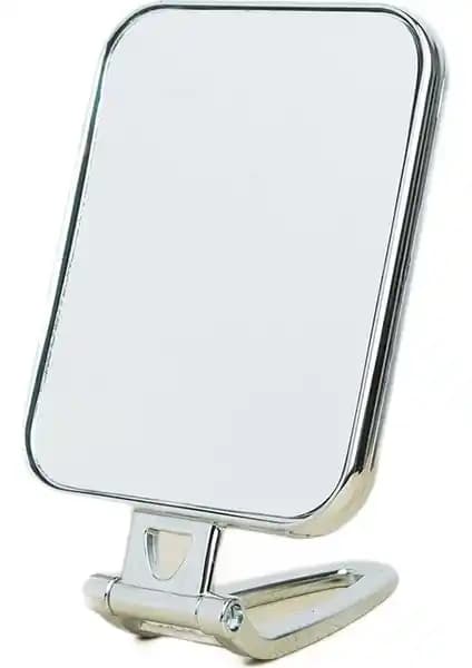 Gaman Dikdörtgen Çift Taraflı 2x Büyüteçli Makyaj Aynası Modern ve Taşınabilir Tasarım