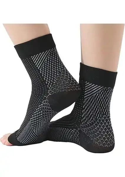 Gümrük Online Noroflex L/XL Siyah Parmaksız Nöropati ve Kompresyon Çorabı Ürün İncelemesi