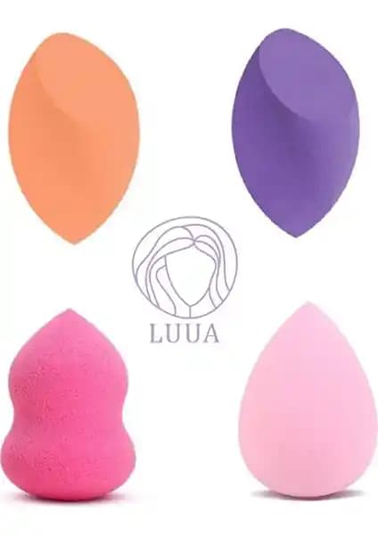 Luua Mt 4'lü Makyaj Süngeri: Yüzünüzde Doğal ve Pürüzsüz Makyaj İçin İdeal Araç