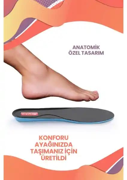 Mag Shoes Ortopedik Yu<muş>ak Tabanlık ile Ayak Sağlığınızı Koruyun ve Konforu Artırın