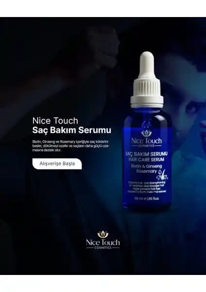 Nice Touch Saç Bakım Serumu: Güçlü, Parlak ve Sağlıklı Saçlar İçin Etkili Çözüm