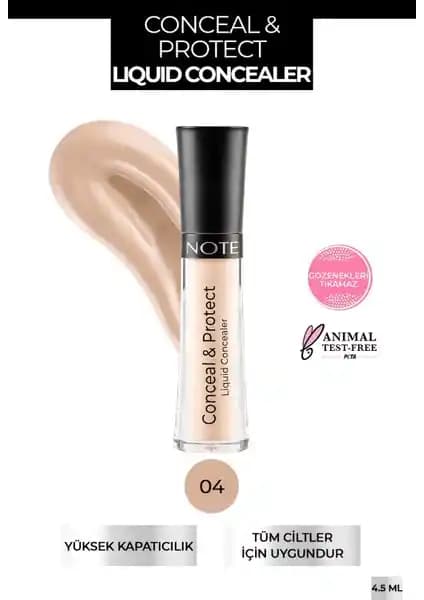 Note Cosmetics Göz Altı Kapatıcıları Karşılaştırması: Conceal & Protect ve Mineral Concealer Özellikleri