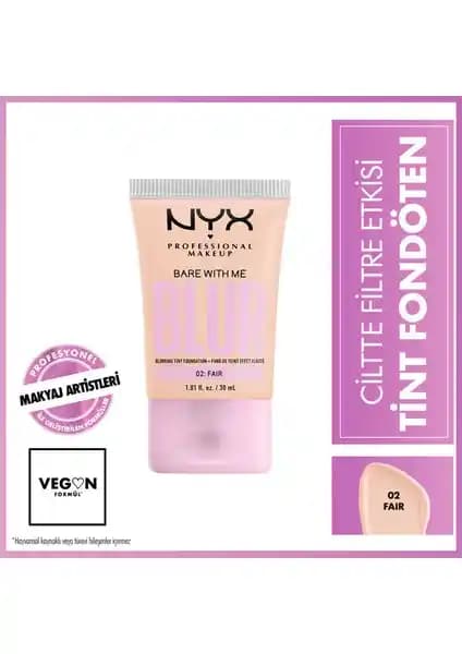 NYX Blur Tint Fondöten: Doğal ve Filtre Etkili Makyaj İçin Uygun Seçenek