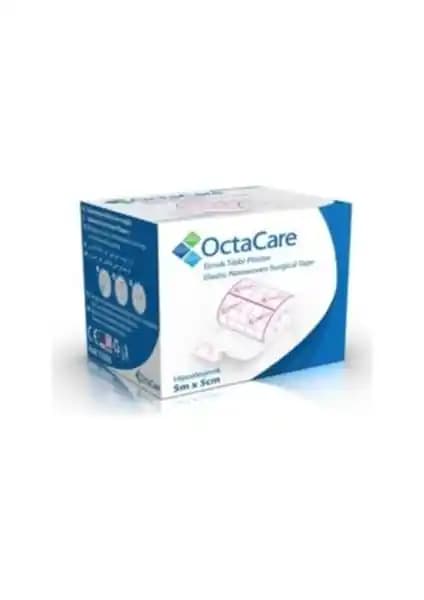 Octamed Esnek Fix Flaster 5x5cm Güvenilir ve Esnek Cilt Sabitleyici Medikal Bandaj