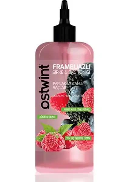 Ostwint Sirkeli ve Frambuazlı Saç Toniği: Doğal ve Etkili Saç Bakım Çözümü