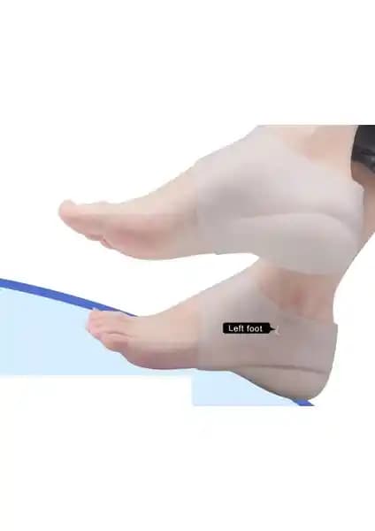 Ozcmax Beyaz Topuk Yükseltici Çorap: Günlük Şıklık ve Konfor İçin Uygun Tasarım