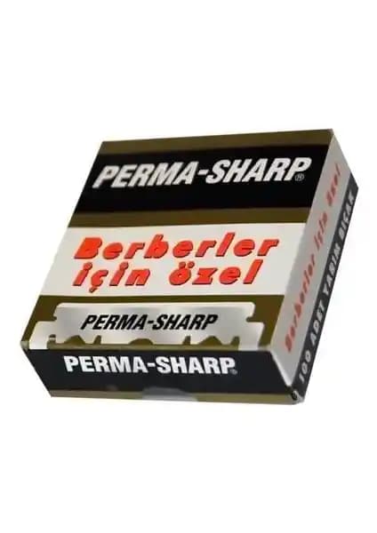 Permasharp Perma-Sharp Berberler İçin 100 Adet Yarım Jiletle Profesyonel Tıraş Deneyimi