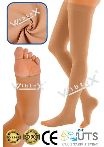 Wibtex Diz Üstü Varis Çorabı Burnu Açık ve Kapalı Modellerinin Karşılaştırması