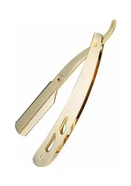 Xnews Gold Çelik Üstten Açmalı Ustura: Dayanıklı ve Şık Tasarımıyla Mükemmel Tıraş Deneyimi