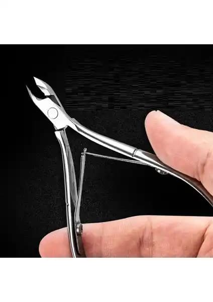 Xolo Geniş Ağız Gümüş Pedikür Pens: Dayanıklı ve Hijyenik Tırnak Bakım Aracı