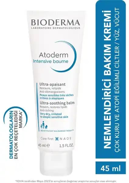 Bioderma Atoderm Intensive Balm ile Hassas ve Atopik Ciltler İçin Uygun Bakım Ürünü