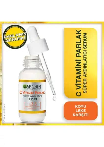 C Vitamini Parlak Süper Aydınlatıcı Serum: Yenilikçi Cilt Bakımı