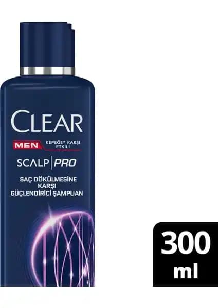 Clear Men Scalp Pro Güçlendirici Şampuan İle Saç Dökülmesine Son Verin