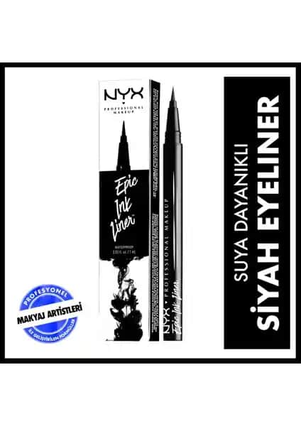 Epic Ink Liner: Kalıcılığı ve Suya Dayanıklılığı ile Göz Makyajında En İyi Seçim