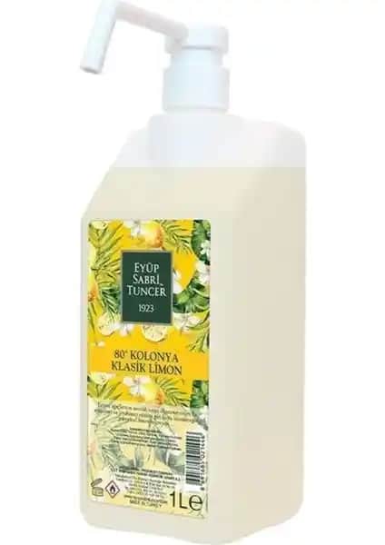 Eyüp Sabri Tuncer 1lt Limon Kolonyası: Ferahlatıcı ve Kullanışlı Alternatif