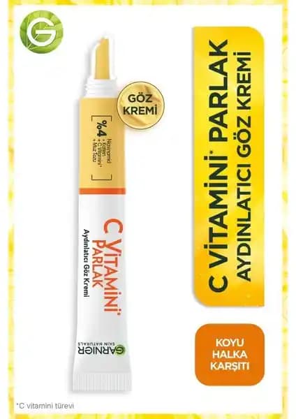 Garnier C Vitamini Parlak Aydınlatıcı Göz Kremi İncelemesi ve Yorumlar