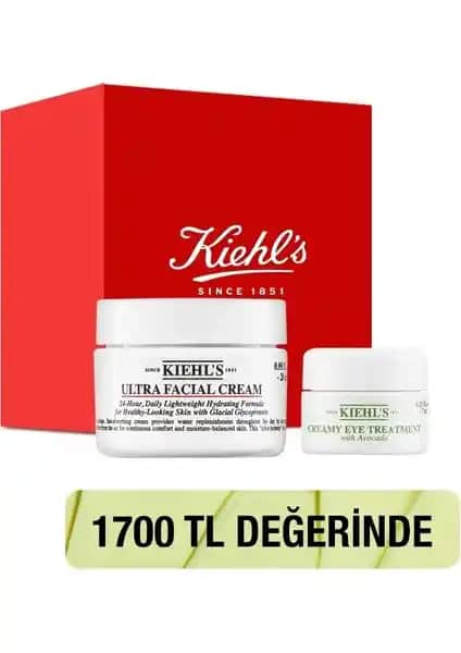 Kiehl's Ultra Facial Cream ve Avokadolu Göz Kremi ile Etkili Cilt Nemlendirme