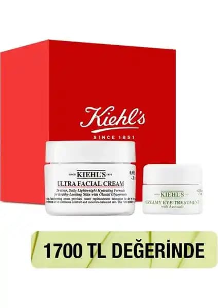 Kiehl's Ultra Facial Cream ve Avokadolu Göz Kremi ile Etkili Cilt Nemlendirme