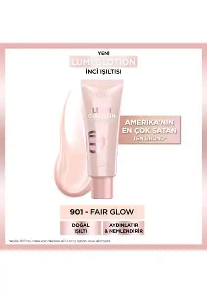 L'Oréal Paris Glotion All-in-One Doğal Işıltı 40 ml: Cildinize Doğal Parlaklık Katın