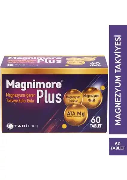 Magnimore Plus 60 Tablet: Magnezyum Takviyesi ve Sağlık Faydaları Hakkında