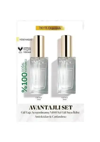 Misbahçe Limitli Üretim Saf Gül Suyu ile Cilt Bakımında Ferahlığın Keyfini Çıkarın