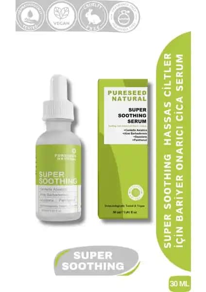 Pureseed Natural Cica Serum: Hassas Ciltler İçin Etkili ve Doğal Çözüm Bulun