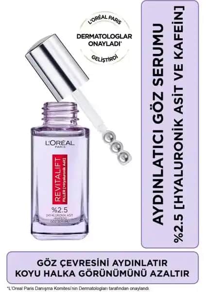 Revitalift Filler Göz Çevresi Aydınlatıcı Serum İncelemesi ve Kullanım Önerileri
