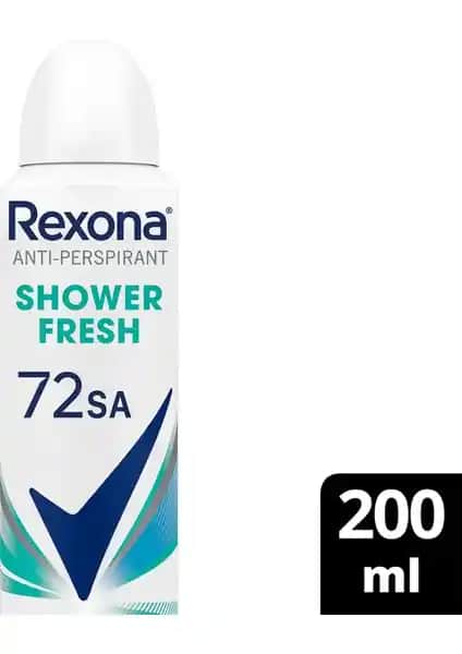 Rexona Woman Sprey Deodorant Shower Fresh: 72 Saat Süreli Koruma ve Ferahlama
