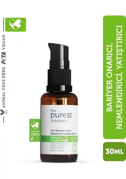 The Purest Solutions B Vitamini Cilt Bakım Serumu İncelemesi: Cilt Onarıcı ve Yatıştırıcı