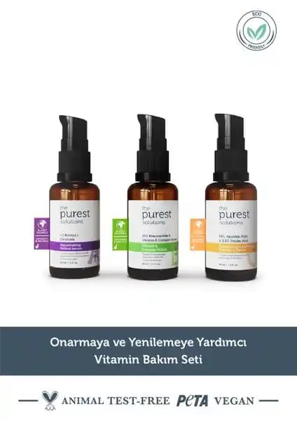 The Purest Solutions Vitamin Bakım Seti TPS147 İncelemesi ve Etkileri