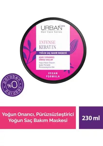 Yoğun Keratin Bakım Maskesi ile Yıpranmış Saçlarınıza Derinlemesine Bakım Yapın