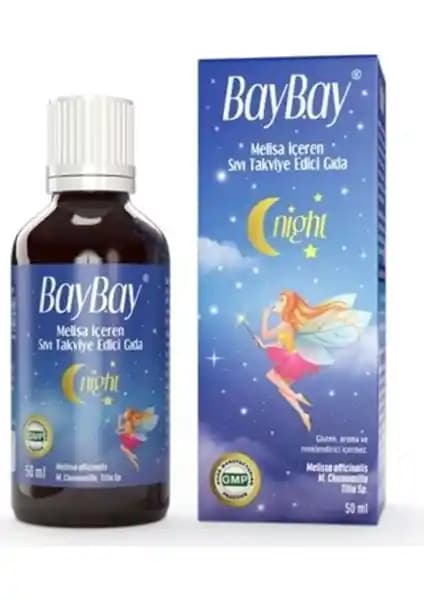 Baybay Night Melisa Ekstresi: Çocuklar için Doğal Uyku Desteği Ürünü