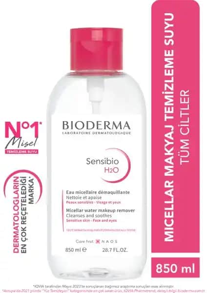 Bioderma Sensibio H2O Misel Su: Hassas Ciltler İçin Temizleme Çözümü