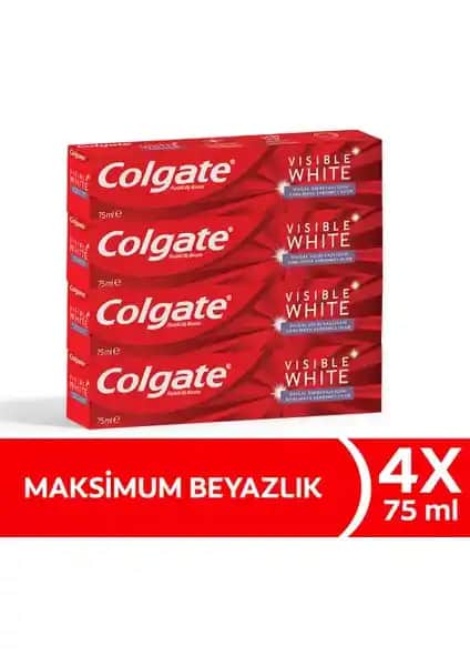 Colgate Visible White Maksimum Beyazlık Diş Macunu: Doğal Beyazlık İçin Etkili Çözüm