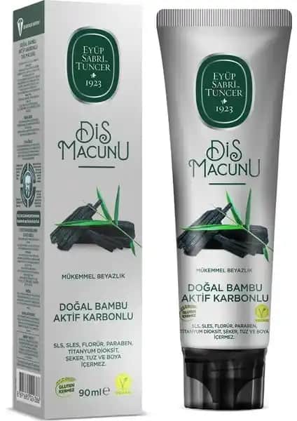 Eyüp Sabri Tuncer Bambu Aktif Karbonlu Diş Macunu ile Doğal Diş Bakımınızı Sağlayın