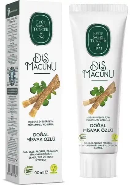 Eyüp Sabri Tuncer Doğal Misvak Özlü Diş Macunu ile Ağız Sağlığınızı Koruyun