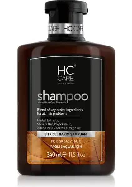 HC Care: Yağlı Saçlar İçin Formüle Edilmiş Doğal Şampuan