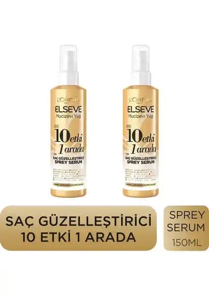 L'oréal Paris Elseve 10 Etki 1 Arada İkili Mucizevi Yağ Serumu İncelemesi