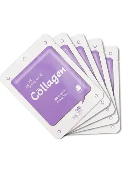 Mjcare On Collagen Mask: Cilt Nemlendirici ve Gençleştirici Yüz Maskesi