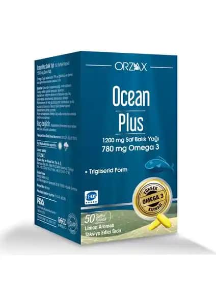 Ocean Plus 1200 mg Balık Yağı Kapsülleri: Özellikleri ve Faydaları