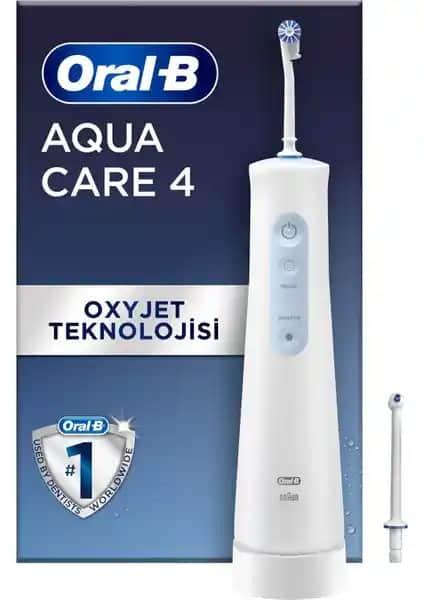 Oral-B AquaCare Series 4 Oxyjet Ağız Duşu İle Ağız Bakımınızda Yenilikçi Çözümler