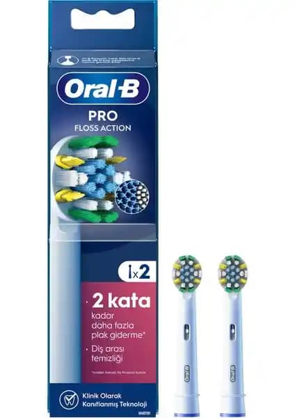Oral-B Yedek Başlık Floss Action: etkili diş temizliği için ideal çözüm