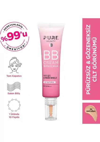 Pure Beauty BB Krem SPF 50 ile Cildinizi Güzelleştirin ve Koruyun