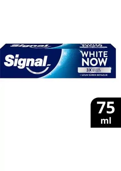 Signal White Now Diş Macunu: Etkili Beyazlatma ve Ferahlık Sağlayın ve Temizleyin