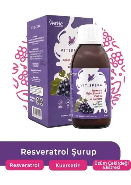 Vitisfera Resveratrol Şurubu: Doğal İçeriği ile Bağışıklığınızı Güçlendirir