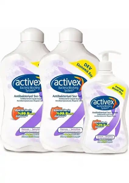 Activex Aktivex Hassas Ciltler İçin Antibakteriyel Sabun ve Temizlik Ürünü Tanıtımı