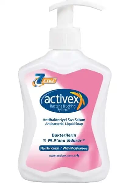Activex Antibakteriyel Sıvı Sabun Nemlendirici 300 Ml: Günlük Hijyen ve Koruma Çözümü