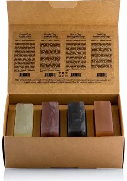 Dionesse Erkek Kil Sabunu Seti Doğal ve Etkili Cilt Bakımı İçin Uygun Alternatif